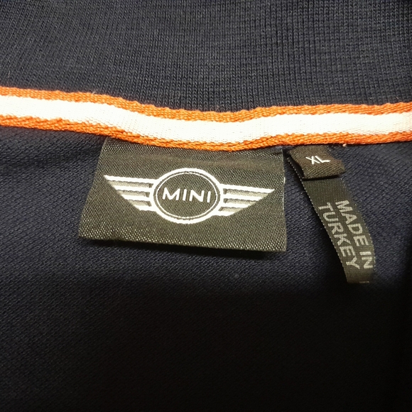 MINI COOPER POLO SHIRT XL EMBROIDERED CAR LOGO "NOBODY CAN STOP US" - Picture 4 of 4